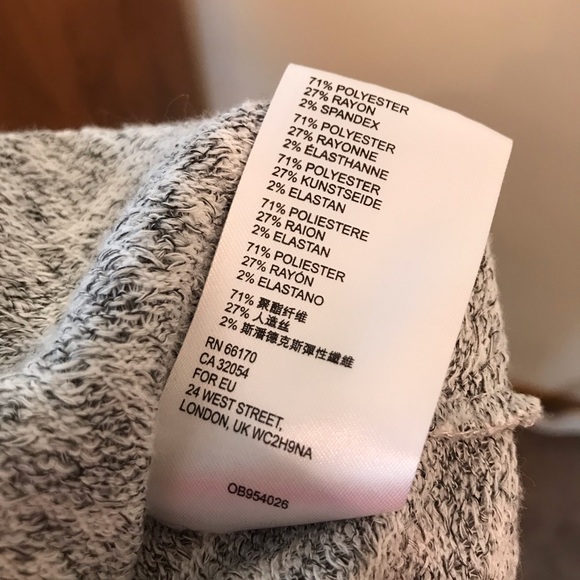 Saturday Sunday Anthropologie Gray White Leopard Print Pullover Sweater Size XS - Picture 15 of 15